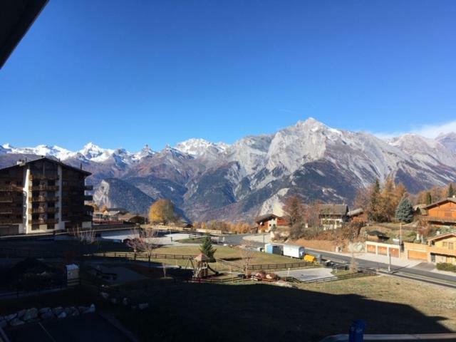 Appartement Haute Nendaz Met Fantastisch Uitzicht Esterno foto
